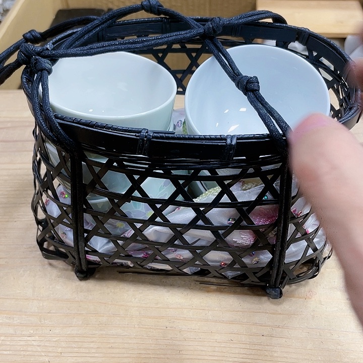 瓷片用*瓷制作工艺品摆件