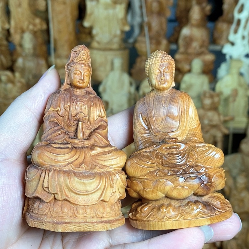 【闪购商品】木『***』观音阿弥陀佛