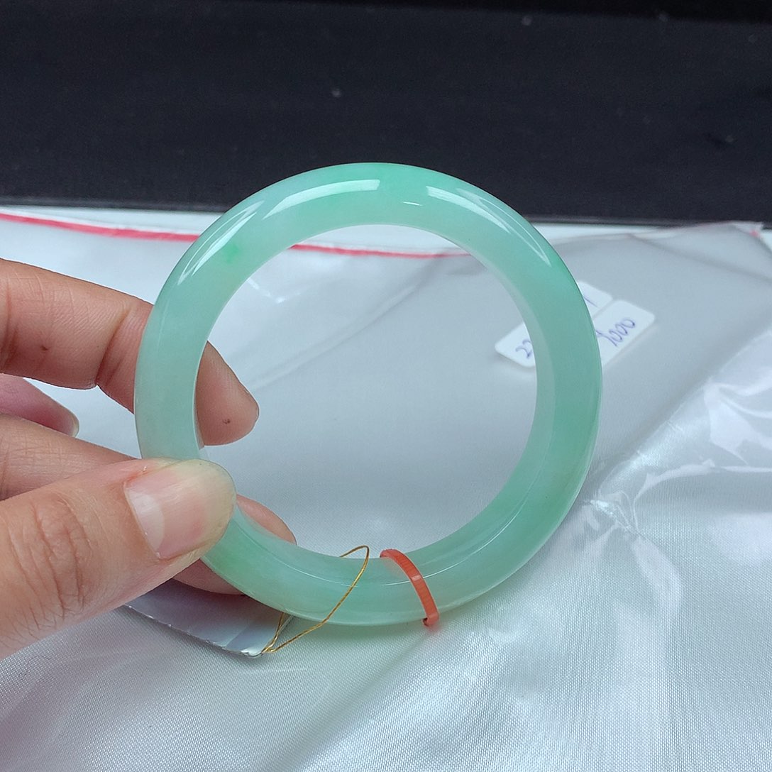 翡翠手镯未镶嵌54圈3097