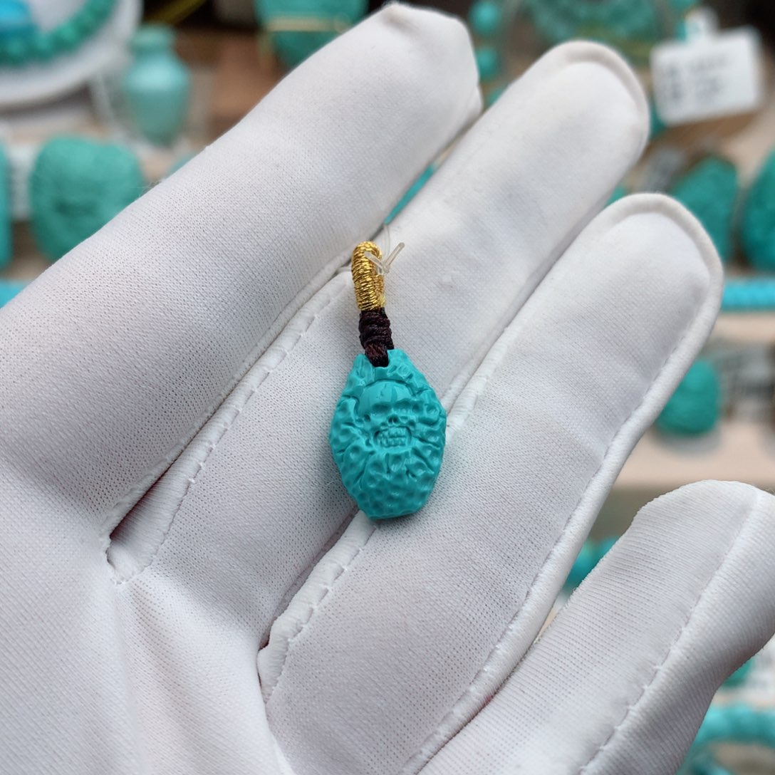 绿松石珠宝奇石未镶嵌