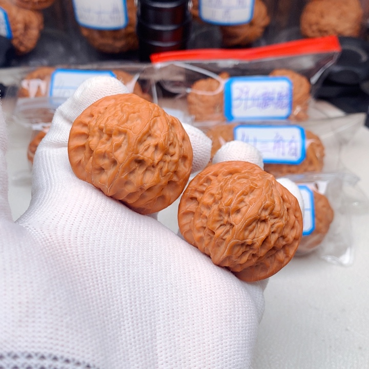 文玩核桃吊坠41尺全品磨盘