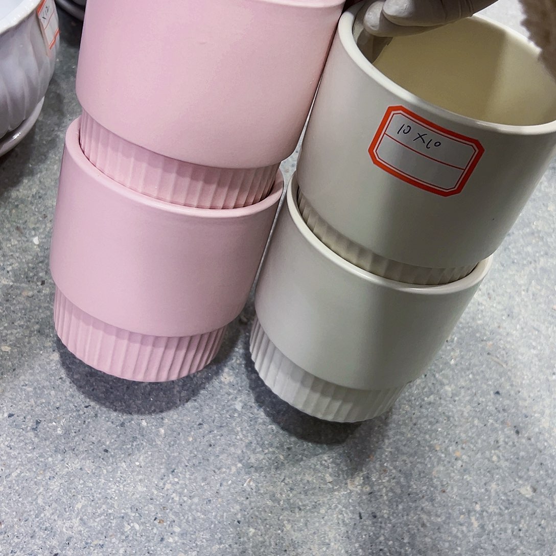 有孔，外贸尾单陶瓷花盆凑单10米包邮