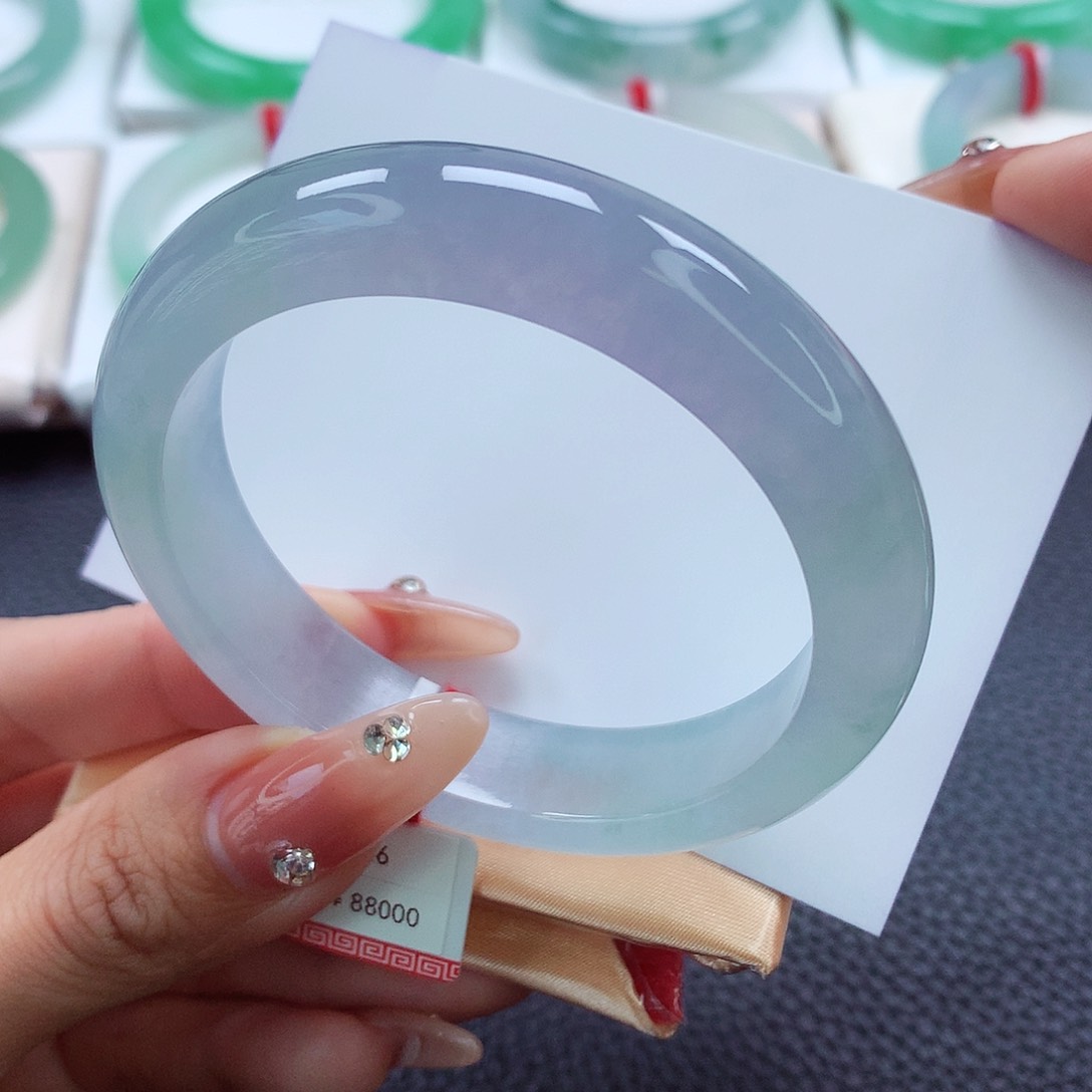 翡翠手镯未镶嵌55.56.57