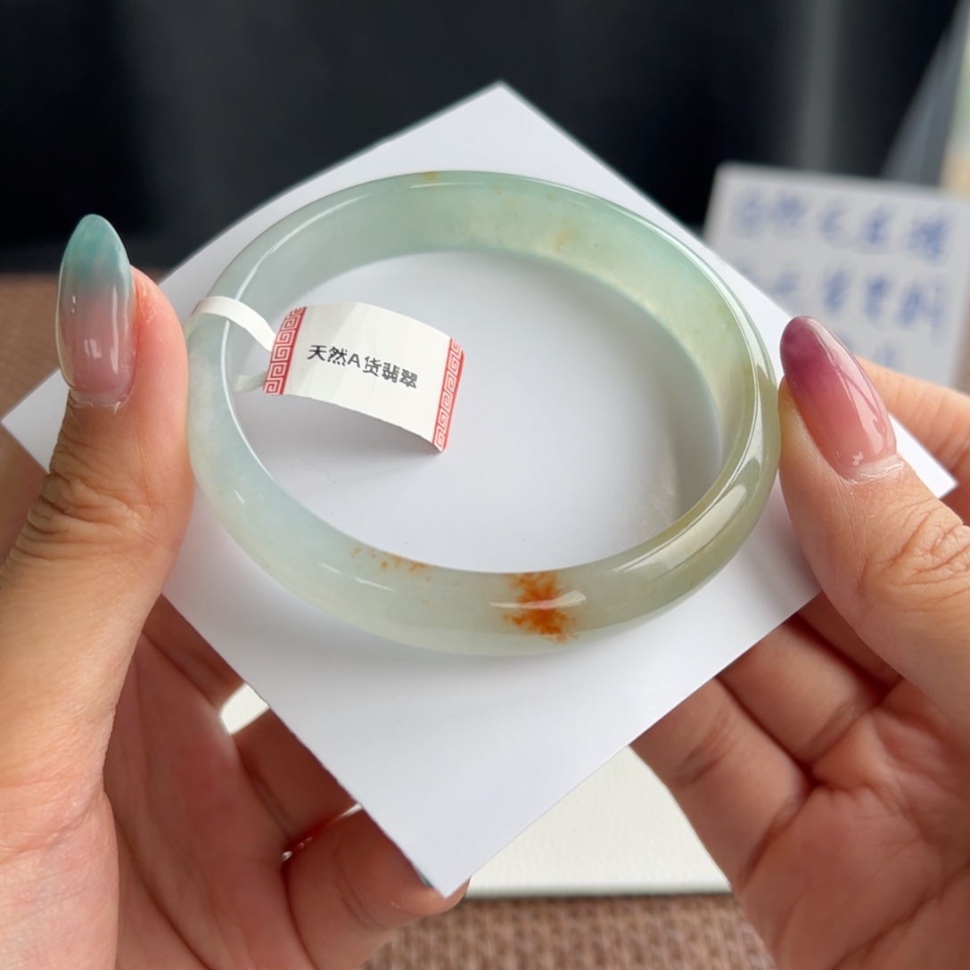 翡翠未镶嵌手镯12号 59.3