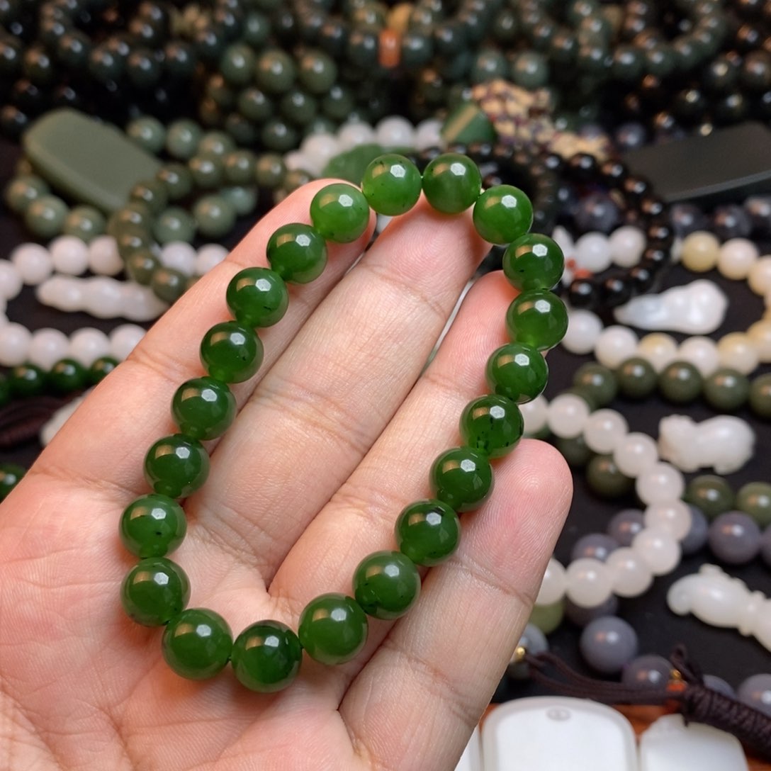 未镶嵌和田玉手串