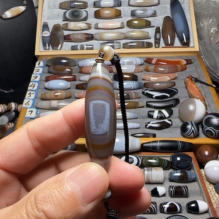 玛瑙/玉髓未镶嵌吊坠(不含链)