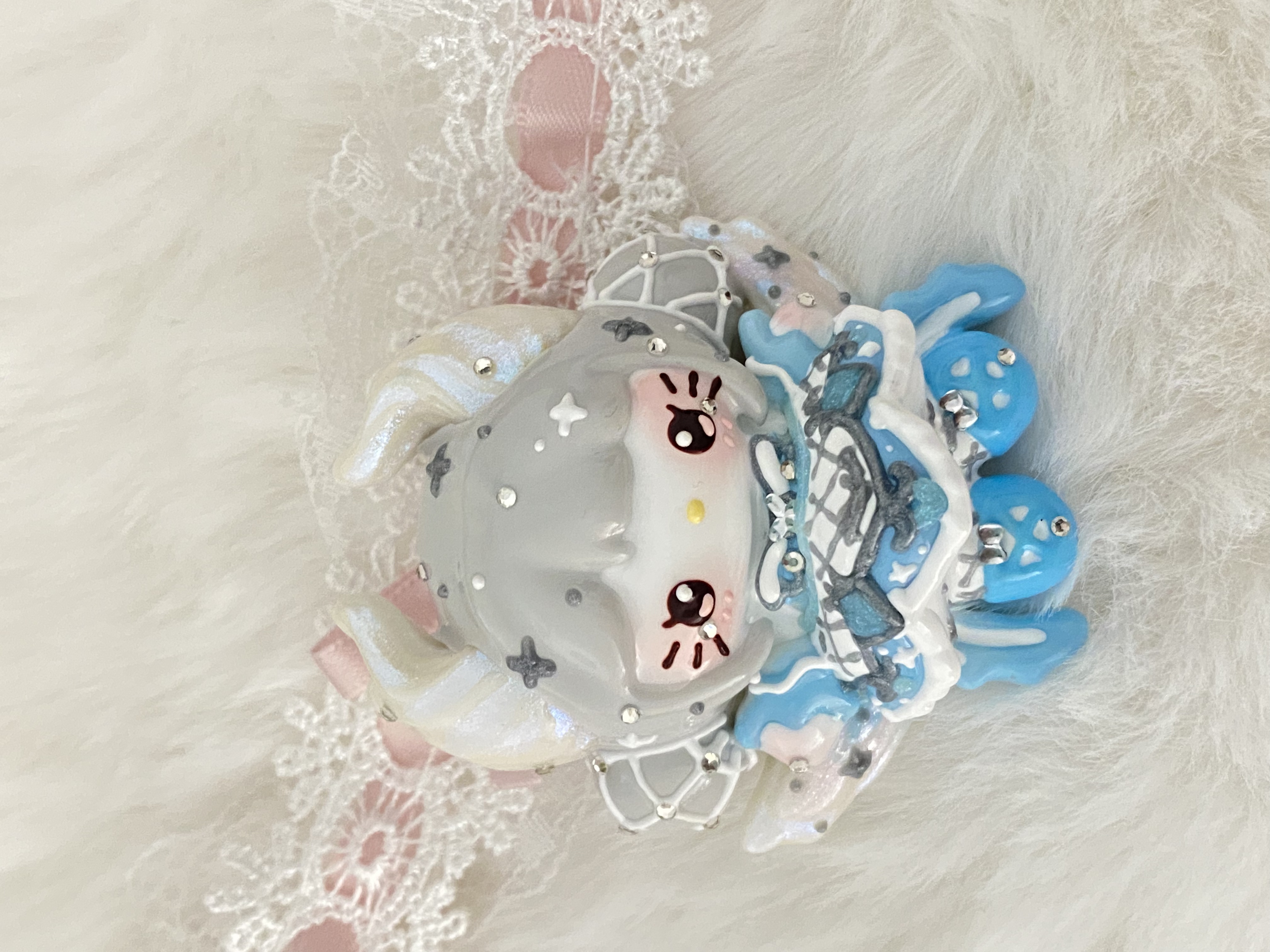 可爱DIY手绘创意玩具kitty手绘珠