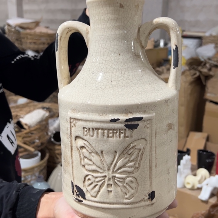 摆件高30口6公分微瑕捡漏