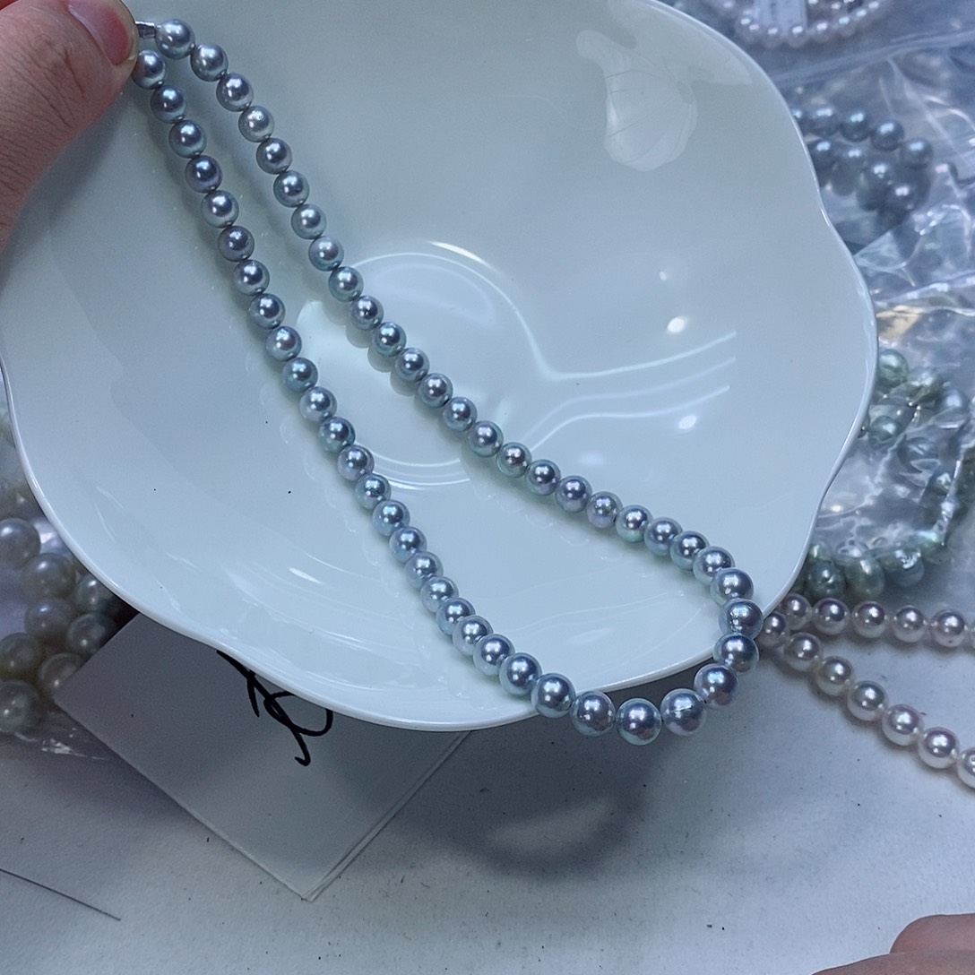 海水珍珠颈饰银S925镶嵌