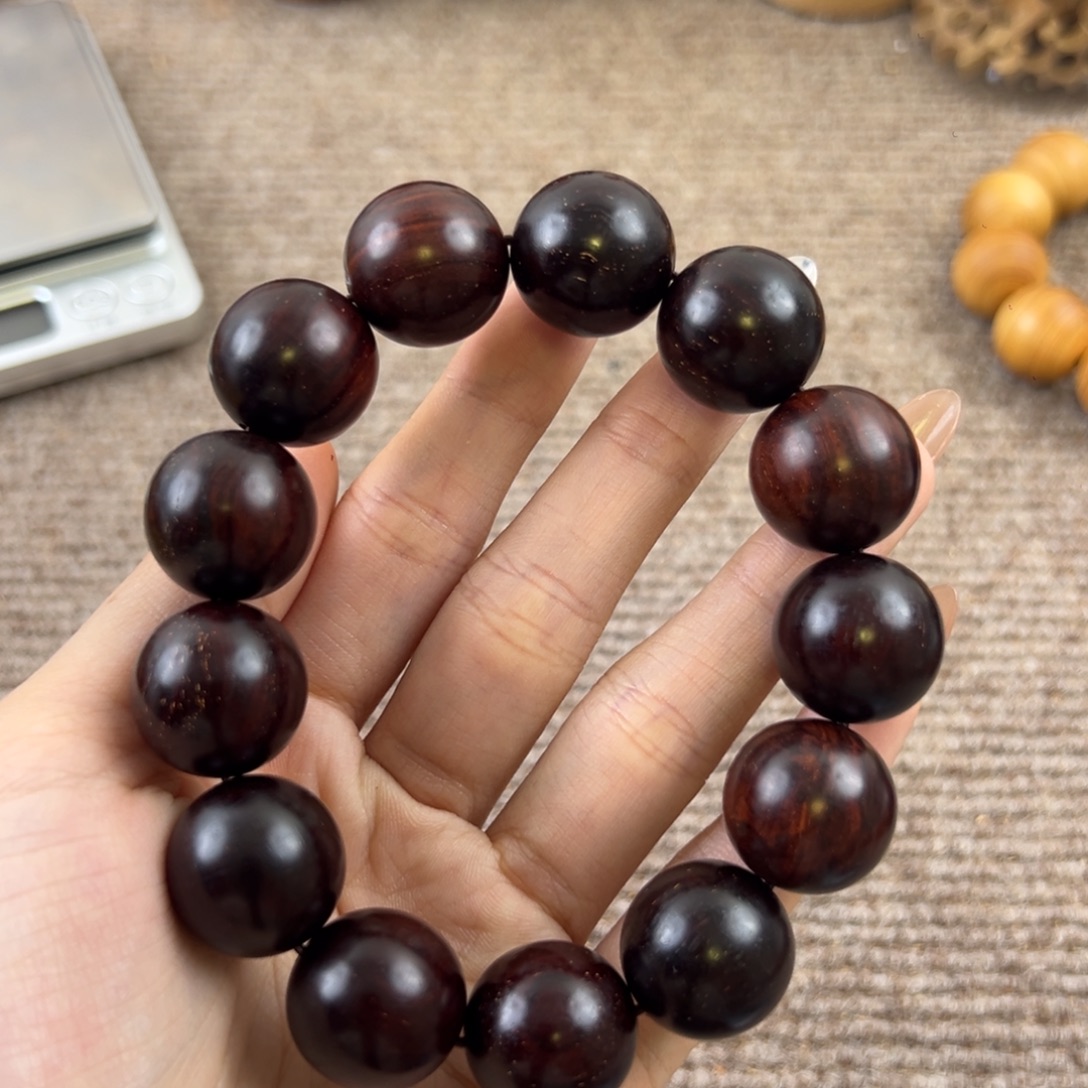 微***对木小叶紫檀1.8cm带星…