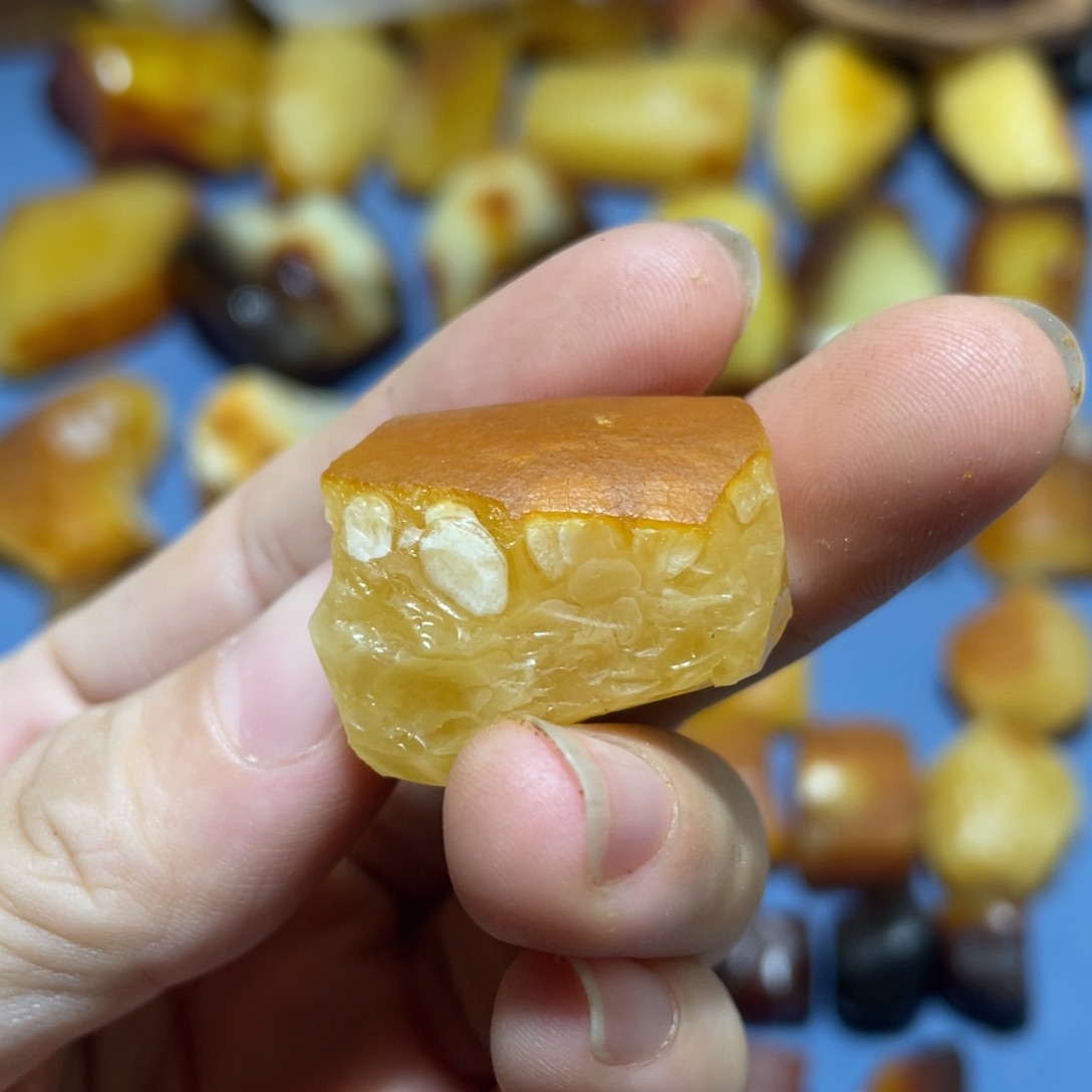 定制蜜蜡未镶嵌桶珠