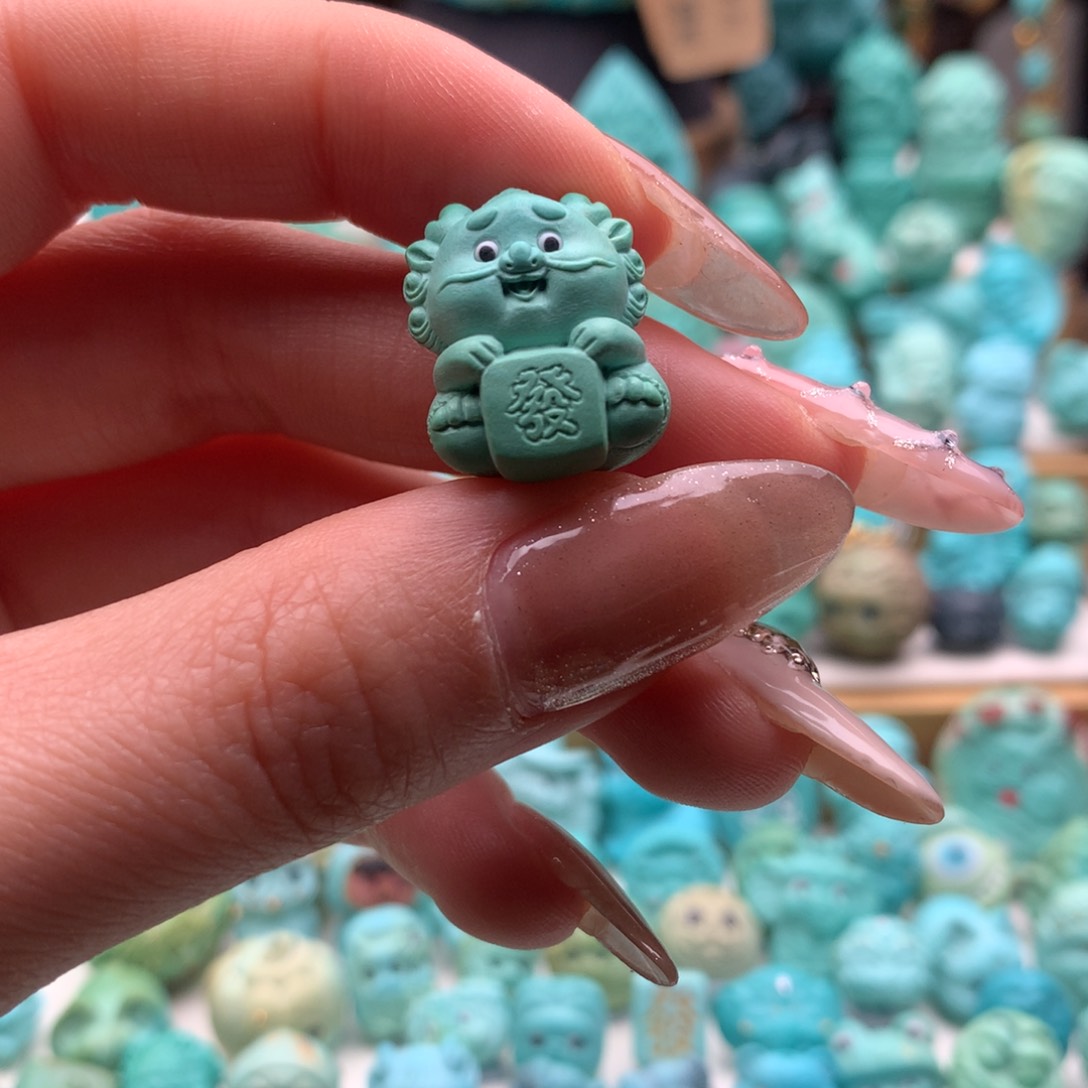 绿松石颈饰未镶嵌可****a