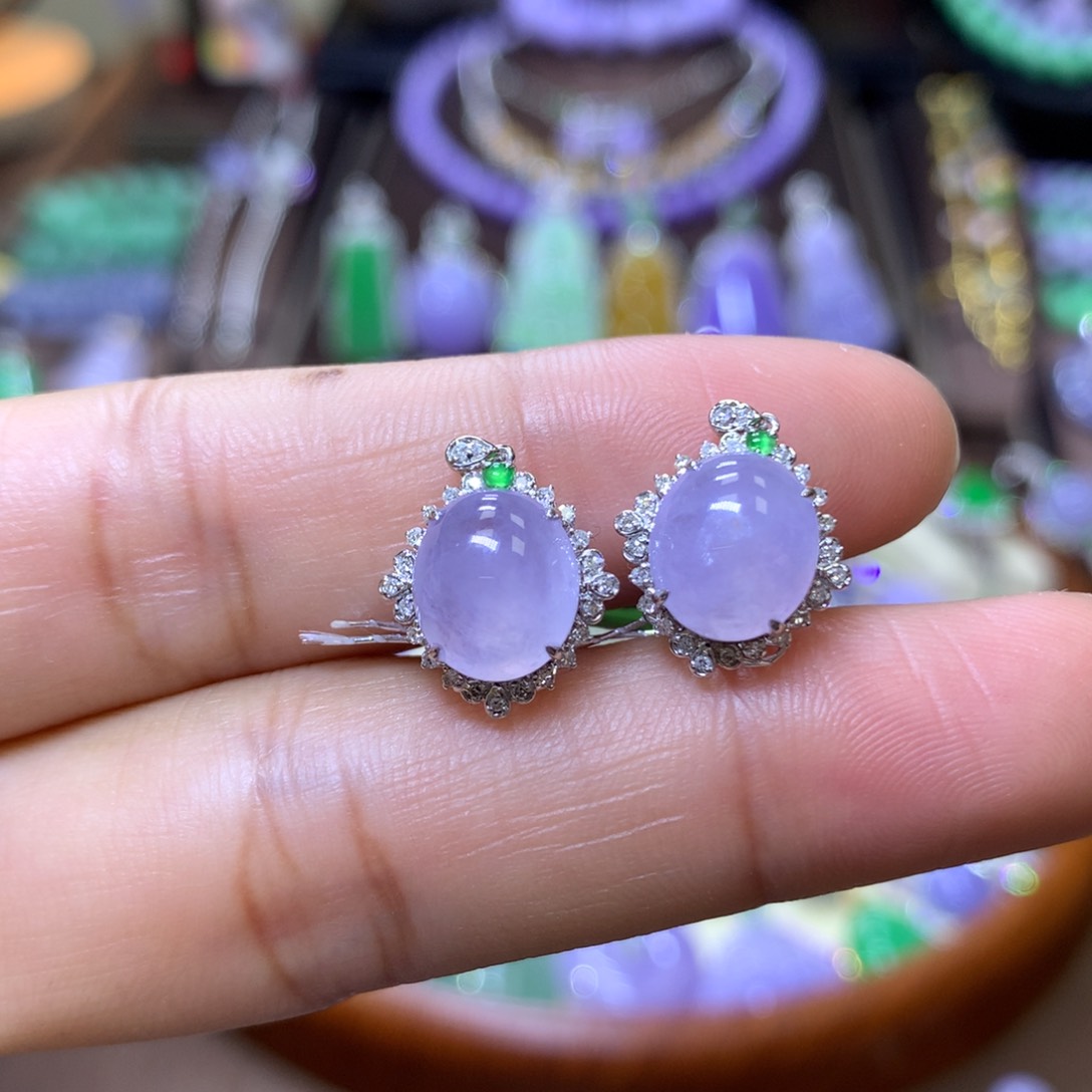 【闪购商品】翡翠颈饰18K金镶嵌翡翠