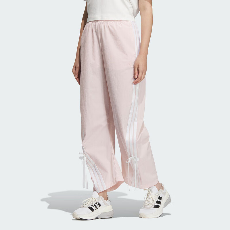 【滔搏联动】adidas阿迪达斯25春女时尚潮流运动休闲梭织长裤JY7667