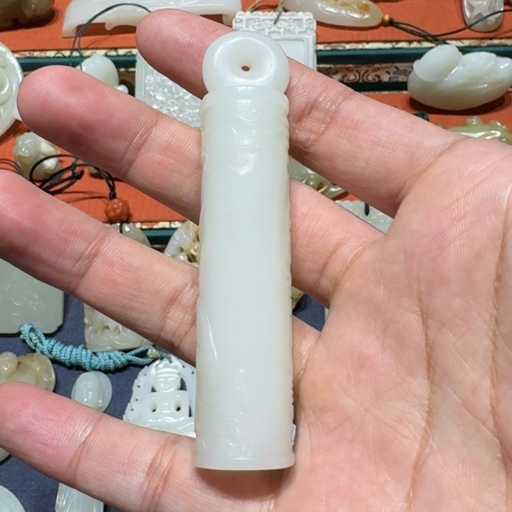 和田玉颈饰未镶嵌十*