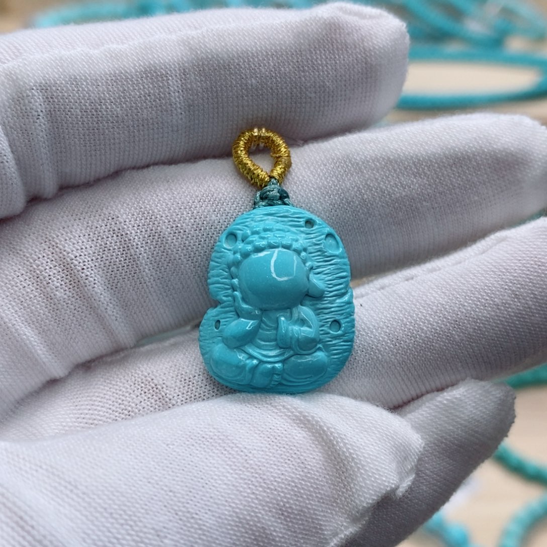 绿松石珠宝奇石未镶嵌