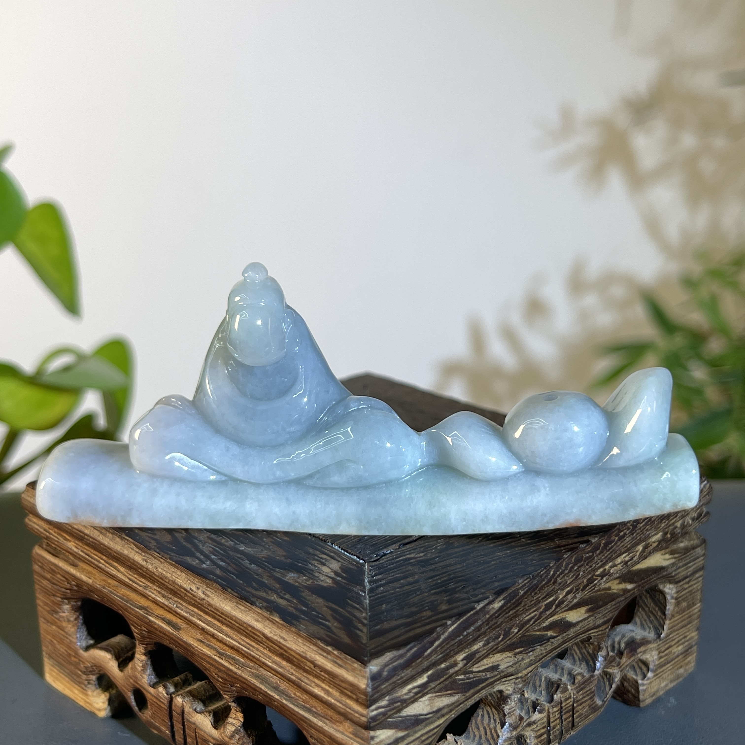 JTW26-06 天然缅甸A货翡翠  翡翠摆件