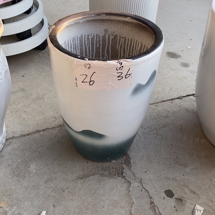 低腰锥形山水中 口26/36