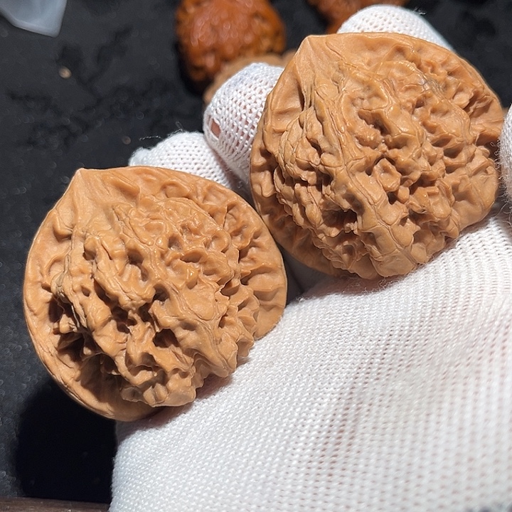 文玩核桃把件官帽