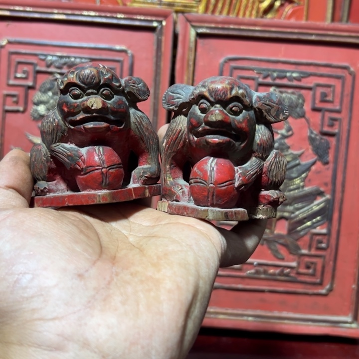 蒲***光木木雕工艺品摆件