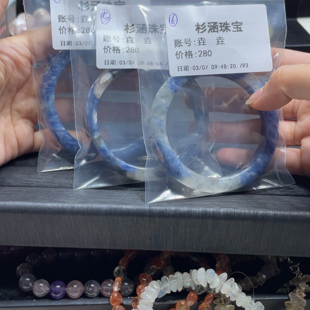 水晶手链未镶嵌手镯