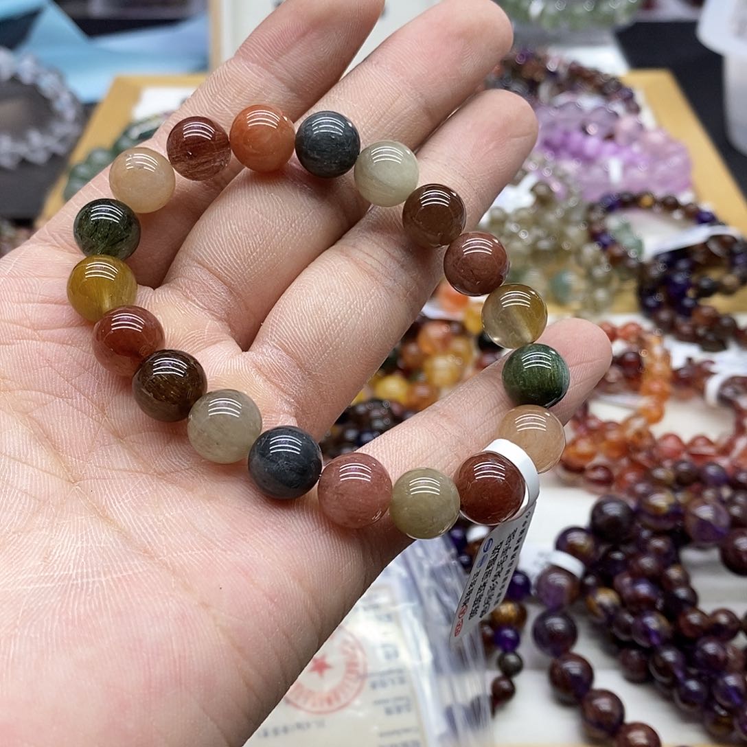 水晶手链未镶嵌天然