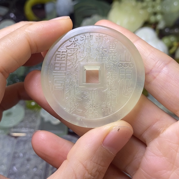 岫玉天然岫玉挂件未镶嵌