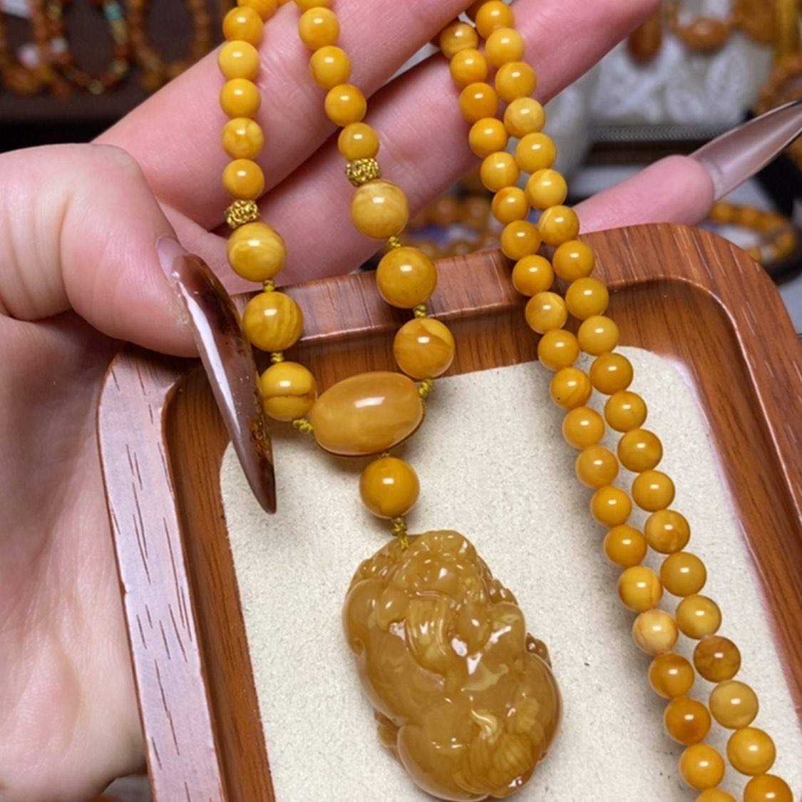 【闪购商品】手链蜜蜡未镶嵌项链