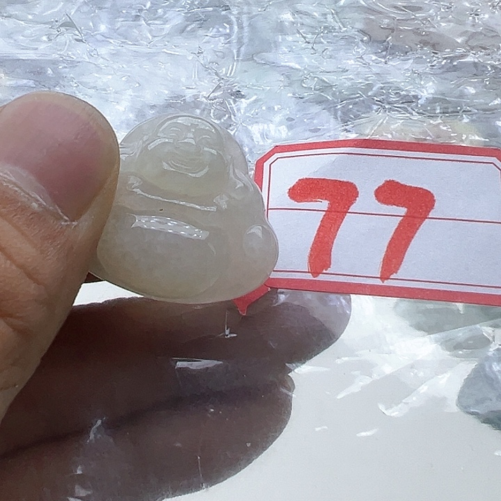 翡翠颈饰未镶嵌A**4天然缅甸翡翠吊坠
