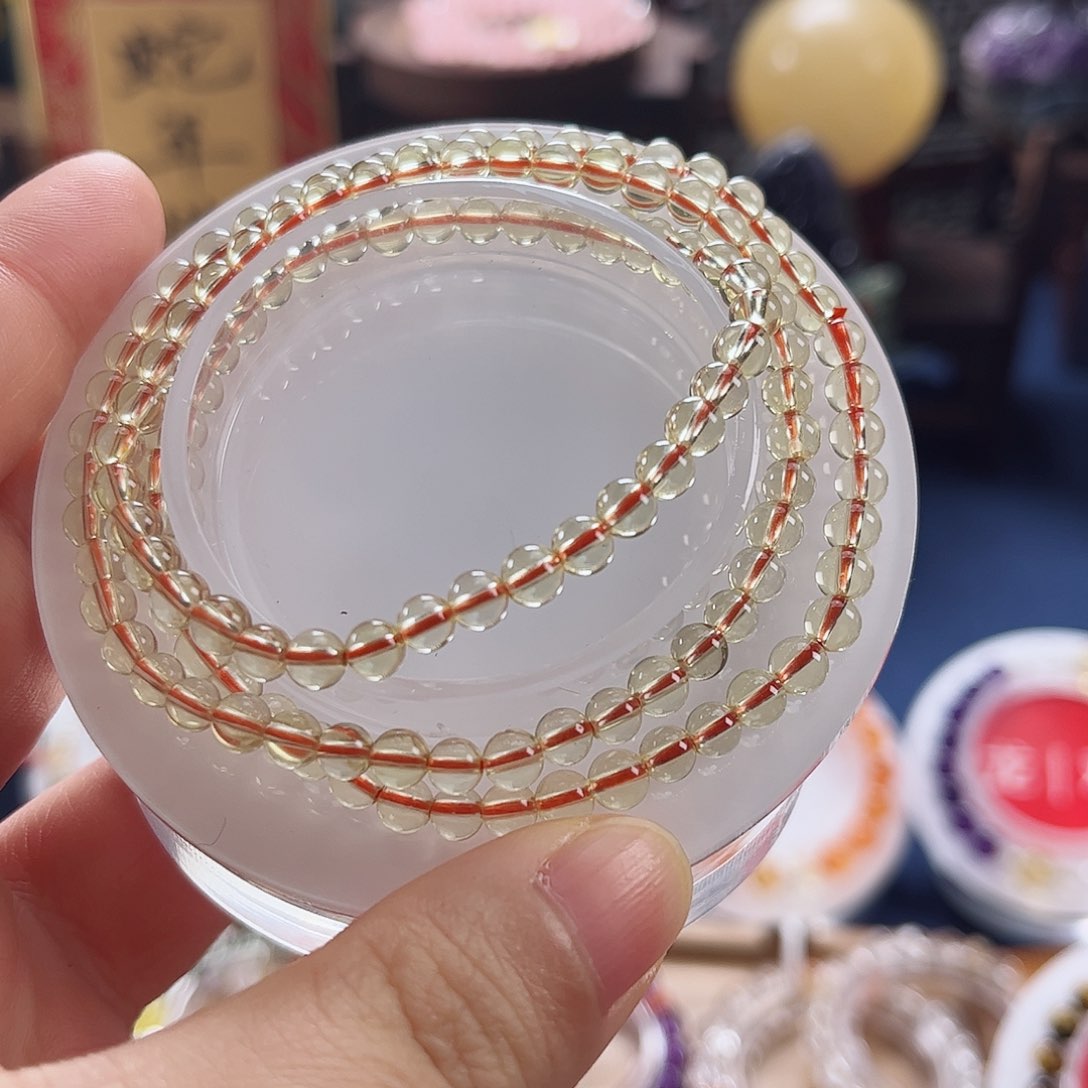 水晶手链未镶嵌多圈