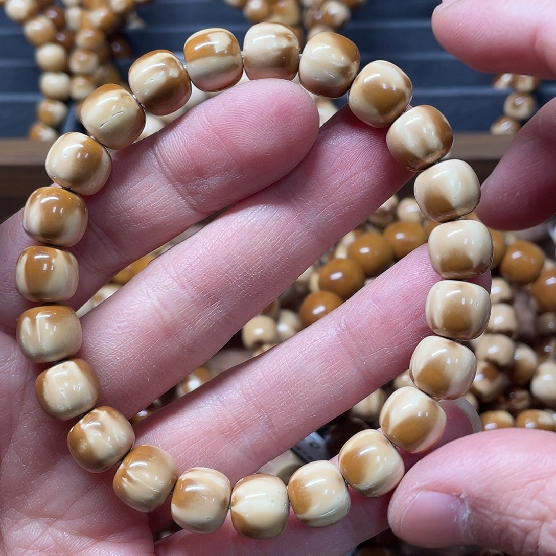 吊坠紫金鼠实心紫金鼠手串10花皮