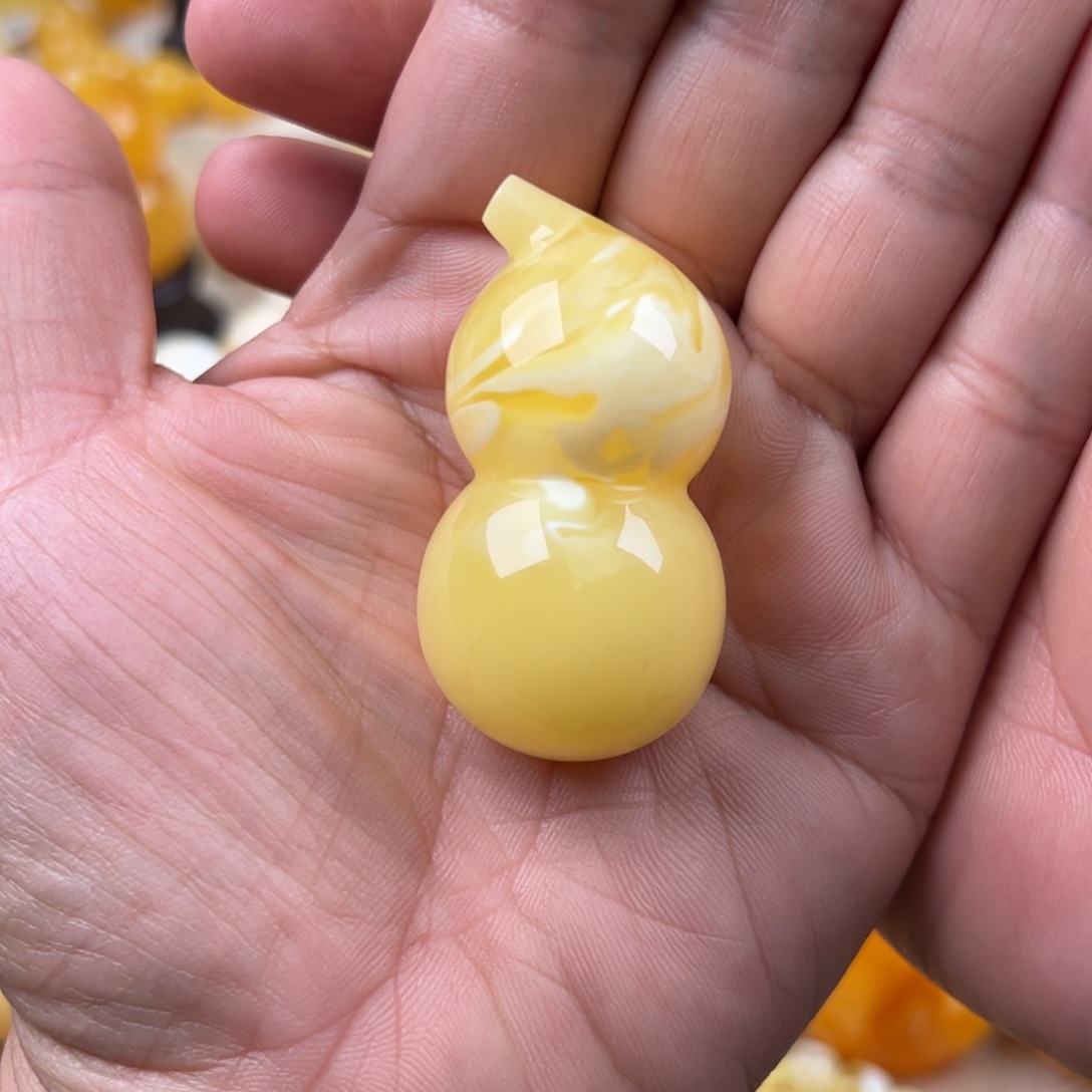 蜜蜡未镶嵌颈饰纯天然琥珀蜜蜡无优化