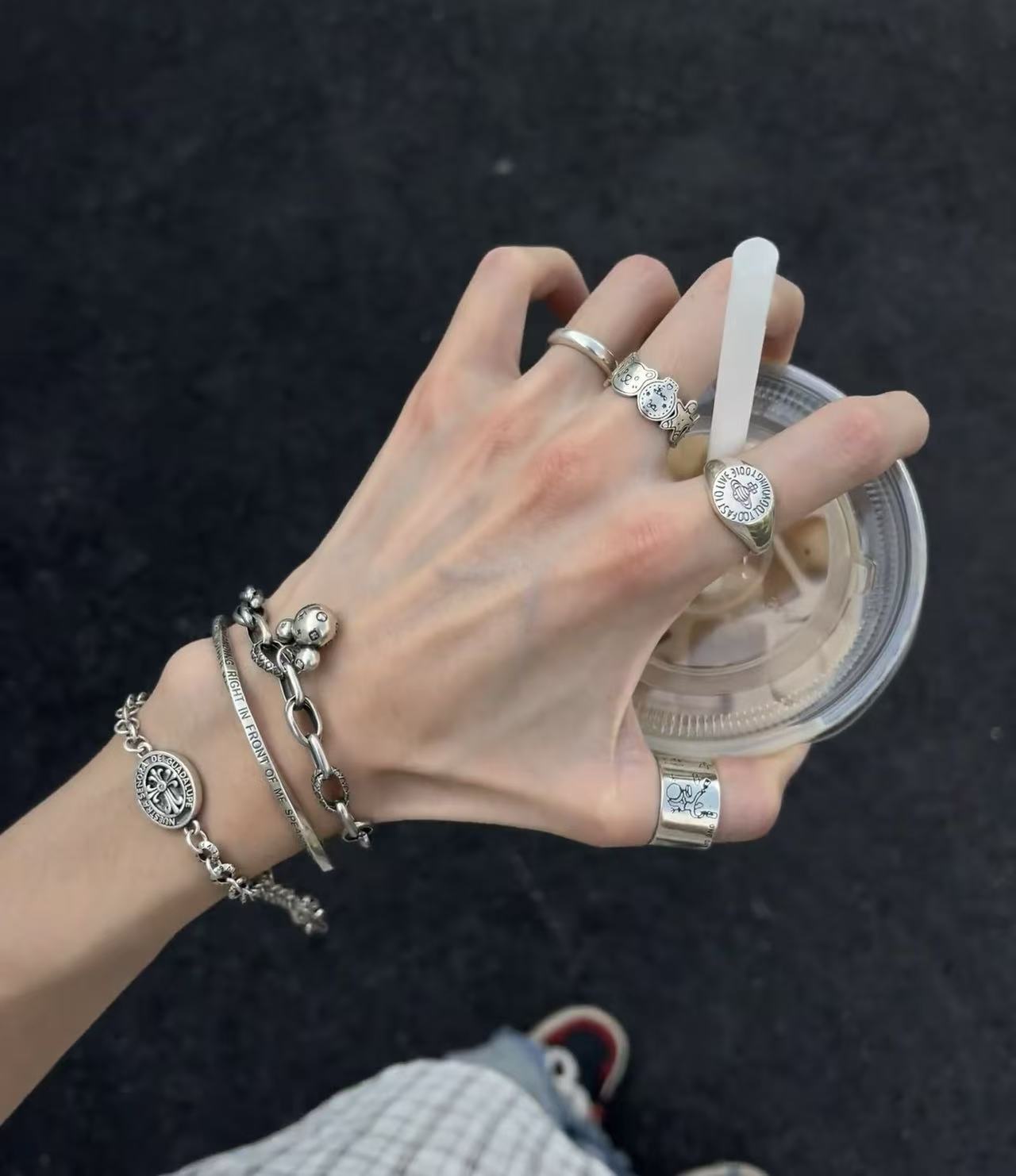 合金耳饰 合金耳饰 直播间过款扣号 叫到名字拍