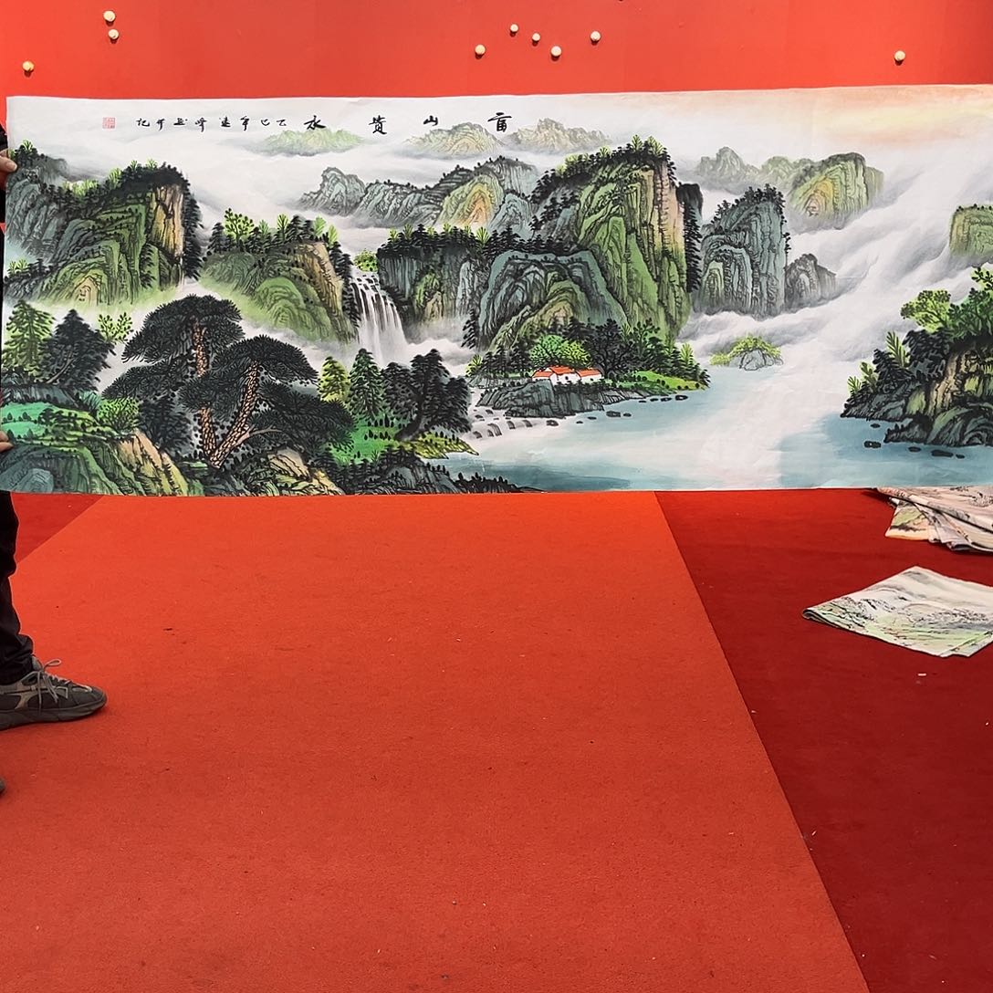 国画手绘国画作品