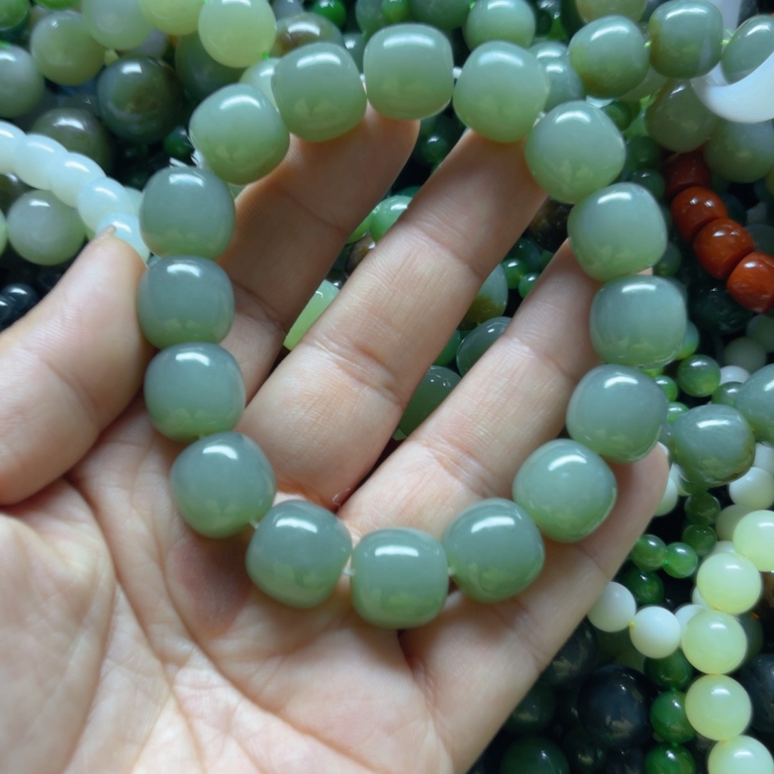 和田玉手链未镶嵌