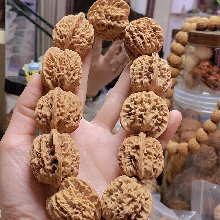 【闪购商品】文玩核桃把件36老款狮子头手持