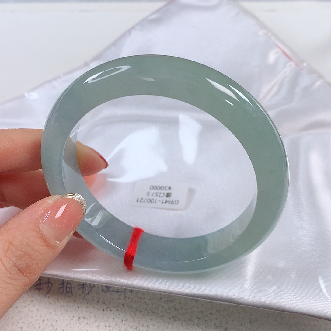 翡翠手镯未镶嵌 正圈①①①