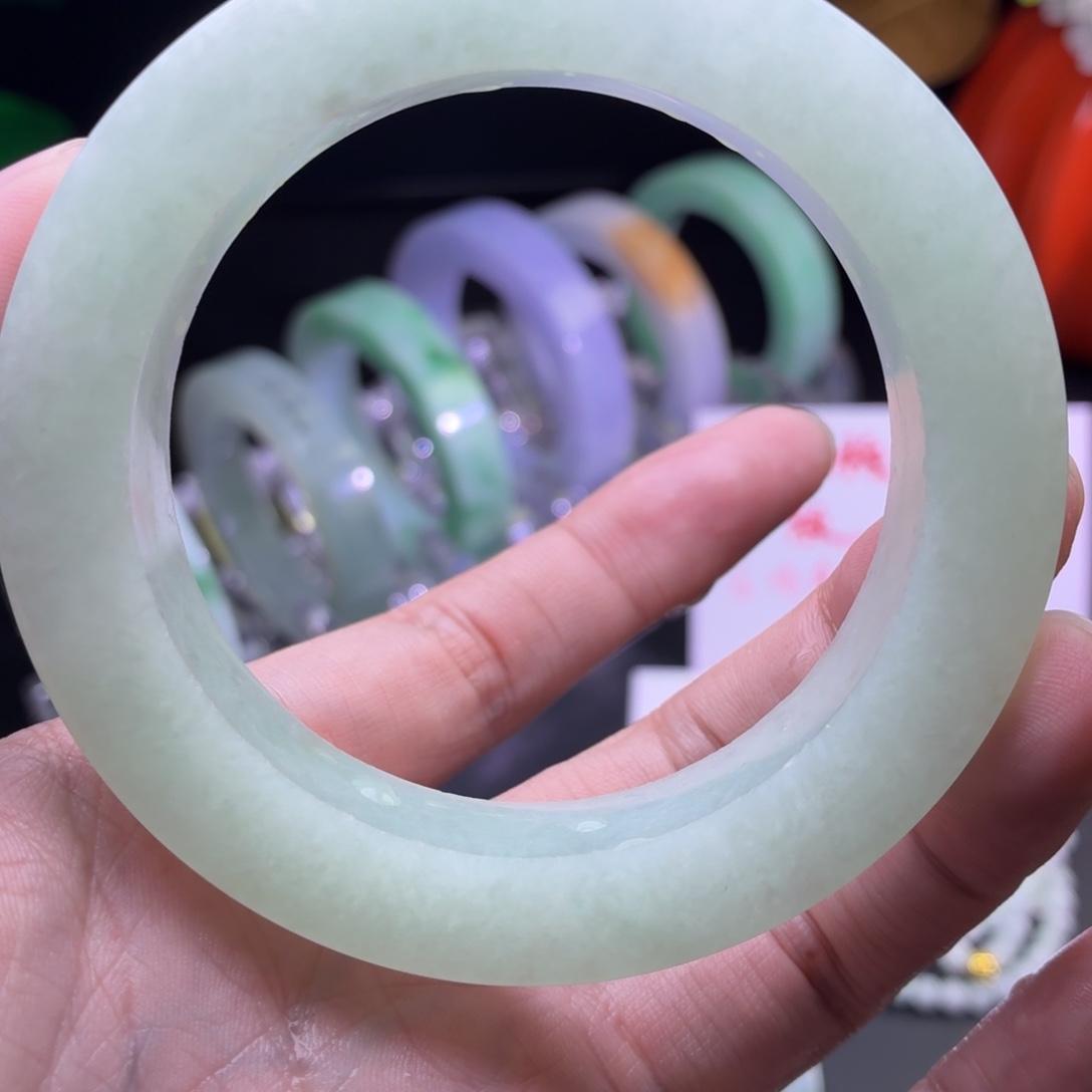 定制翡翠未镶嵌推荐冰糖雪梨