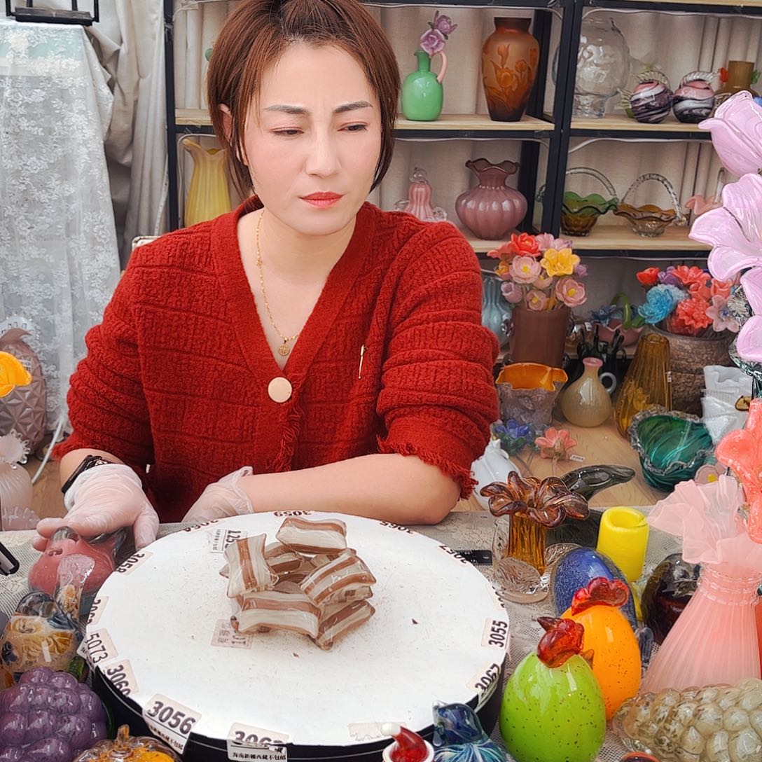 烛台不完美 福利家悦琉璃工艺品