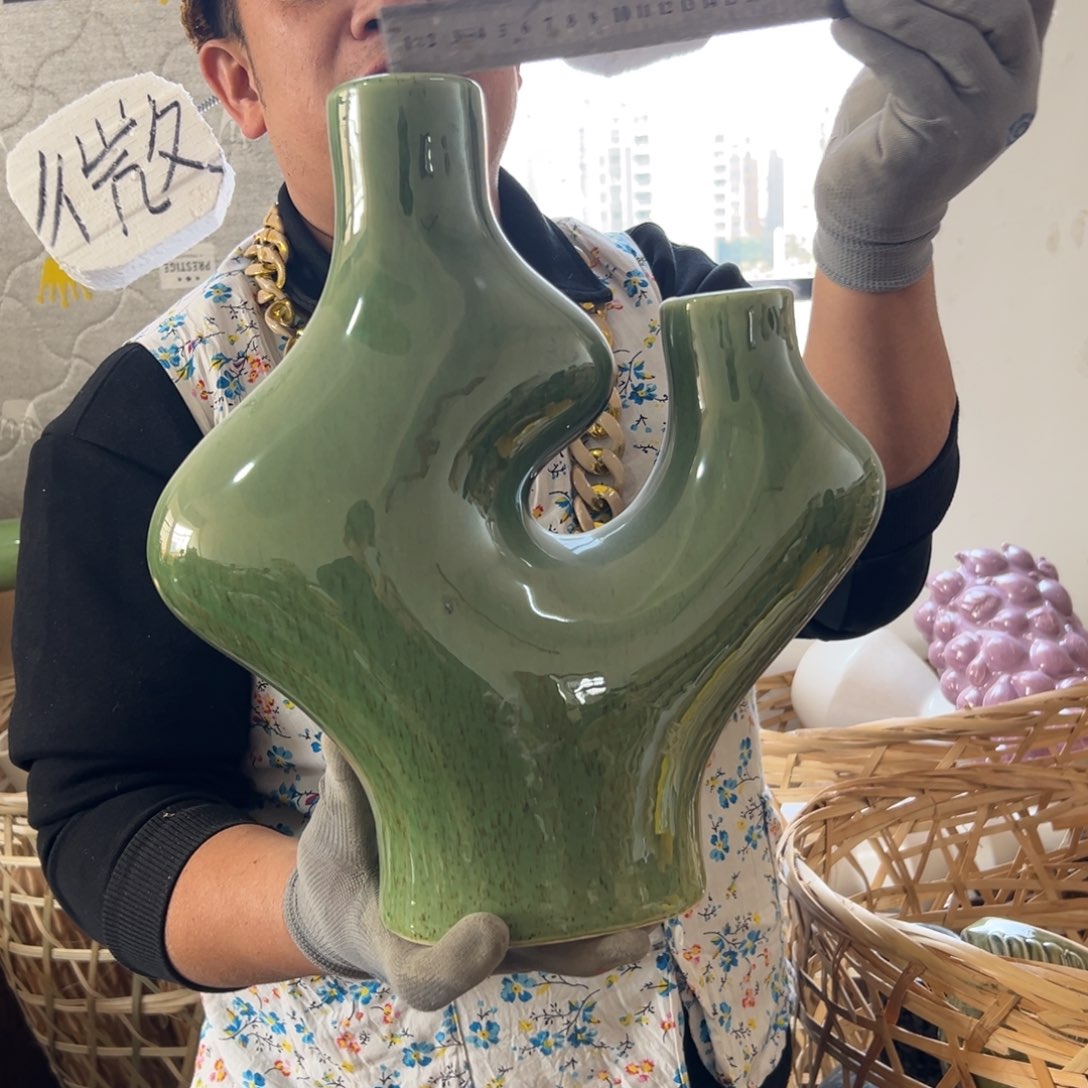 摆件2 号高中低温陶瓷工艺瓶（部分微瑕）