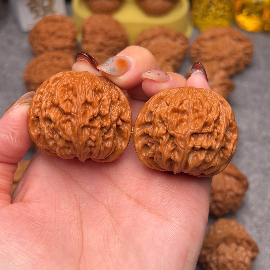 把件文玩核桃毕业精品精配山地磨41全品正磨绝配