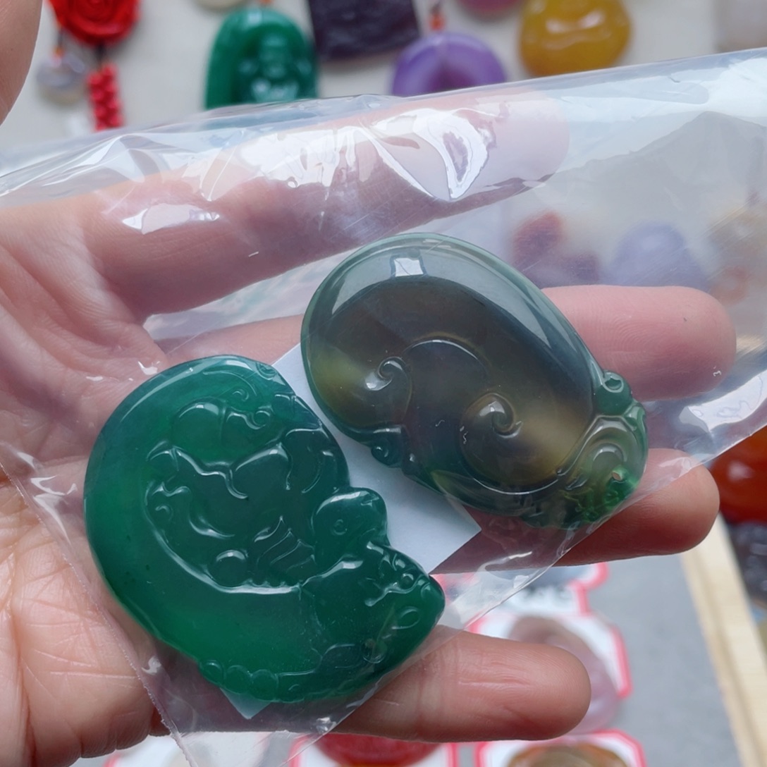 玛瑙/玉髓颈饰合金木*啊