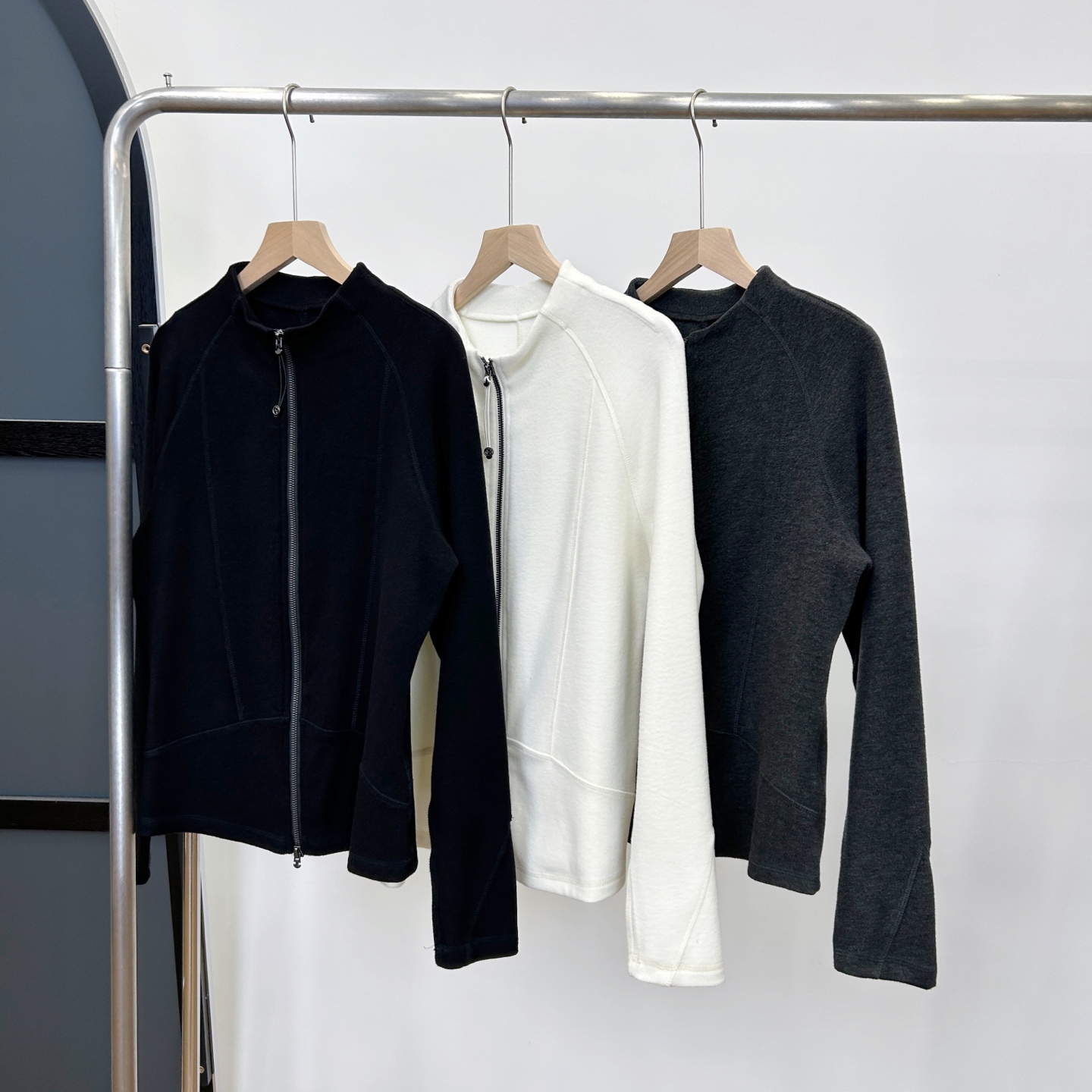 【德绒升级版】X-1966「华绒巨显瘦！不起球不缩水不起静电」立领外套