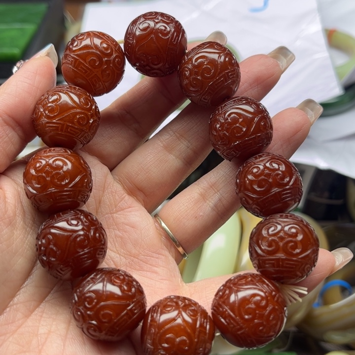 石英质玉手链未镶嵌