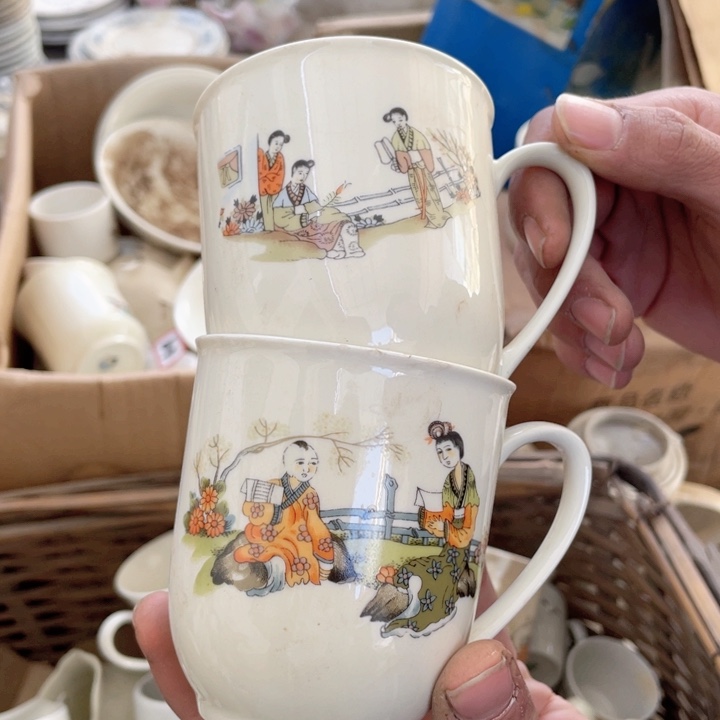 摆件陶瓷艺术品摆件微瑕