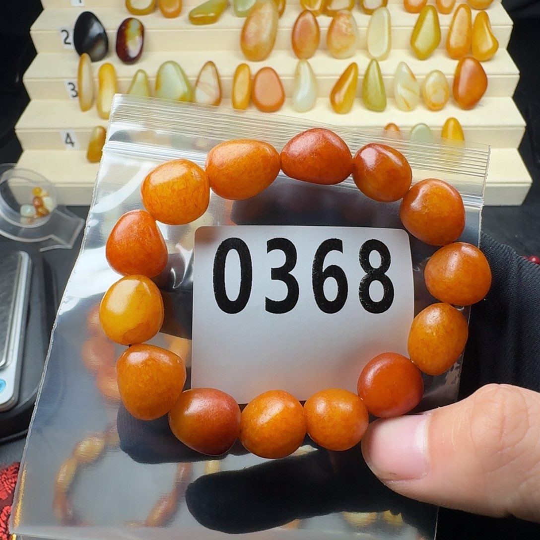 和田玉手串未镶嵌路**胜