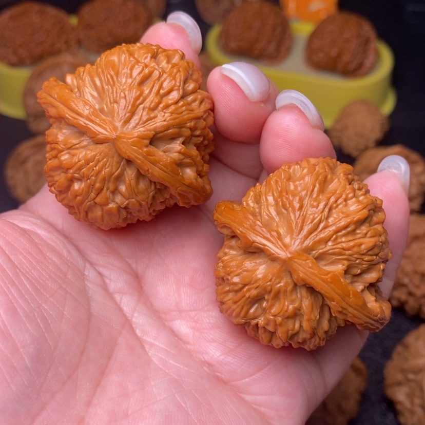 【闪购商品】把件文玩核桃201号白狮子42