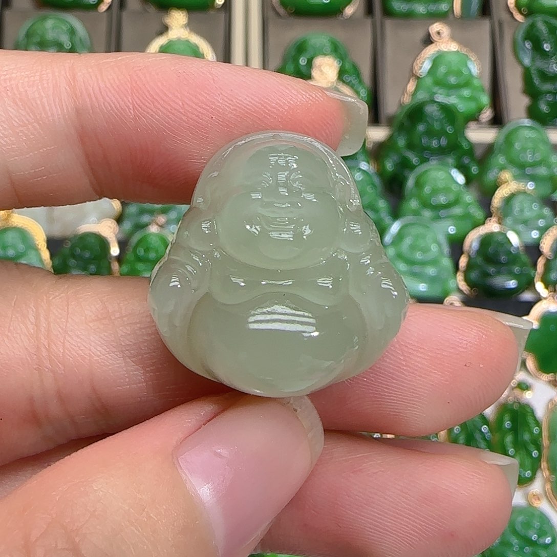 和田玉吊坠(不含链)未镶嵌