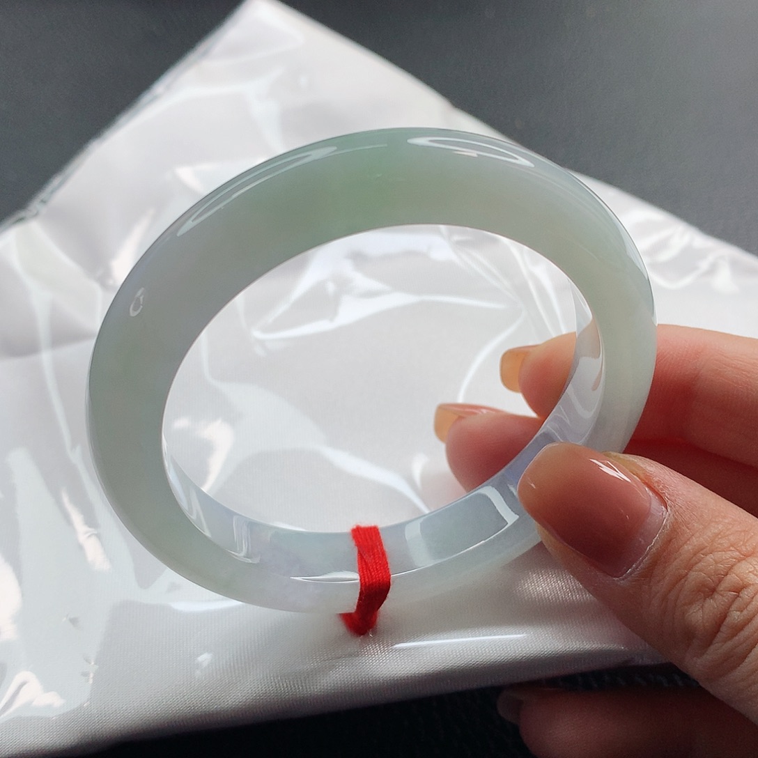 翡翠手镯未镶嵌缅甸天然a货翡翠1805