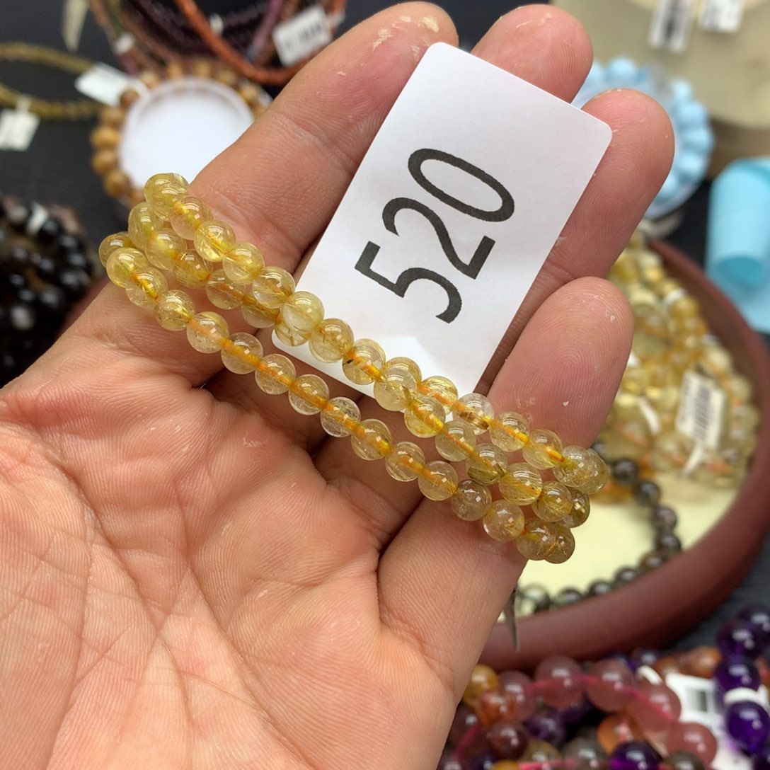 【闪购商品】水晶手绳未镶嵌手链